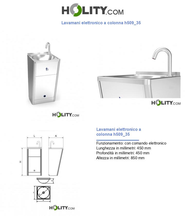 Lavamani elettronico a colonna h509_35