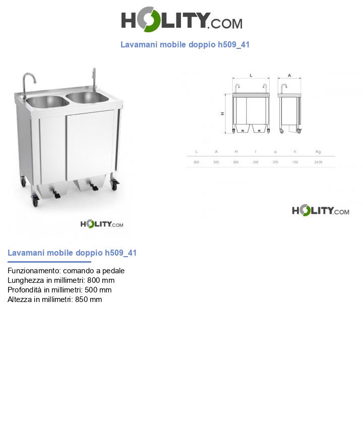 Lavamani mobile doppio h509_41