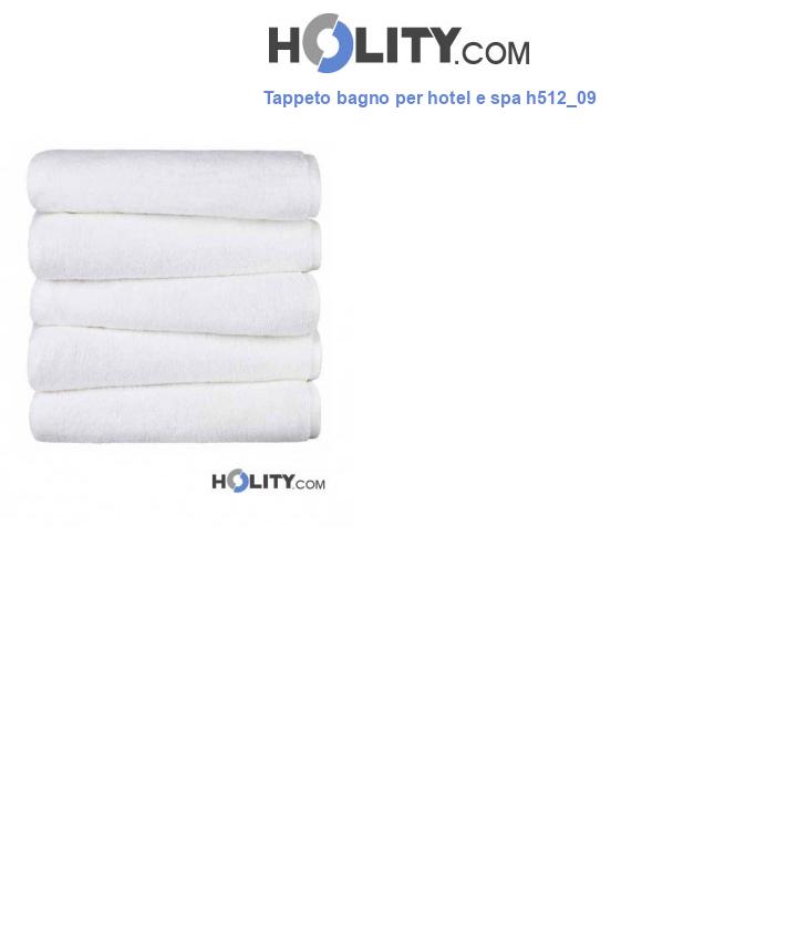 Tappeto bagno per hotel e spa h512_09