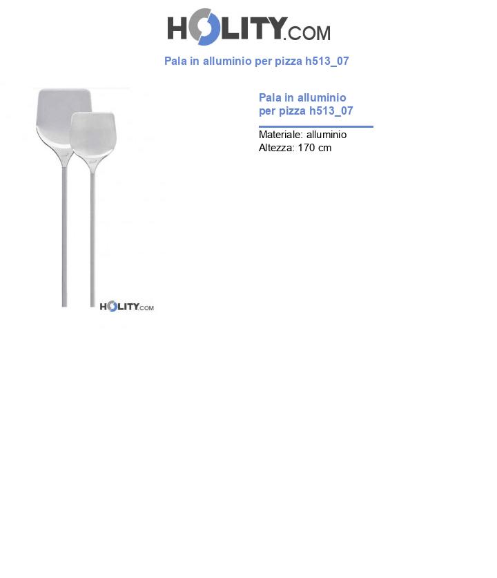 Pala in alluminio per pizza h513_07