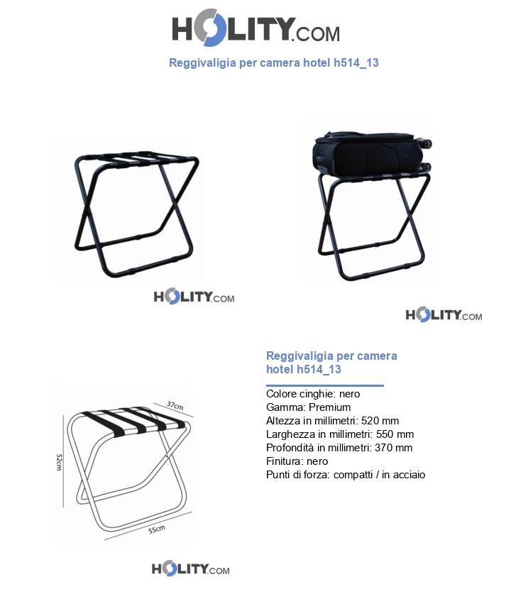 Reggivaligia per camera hotel h514_13