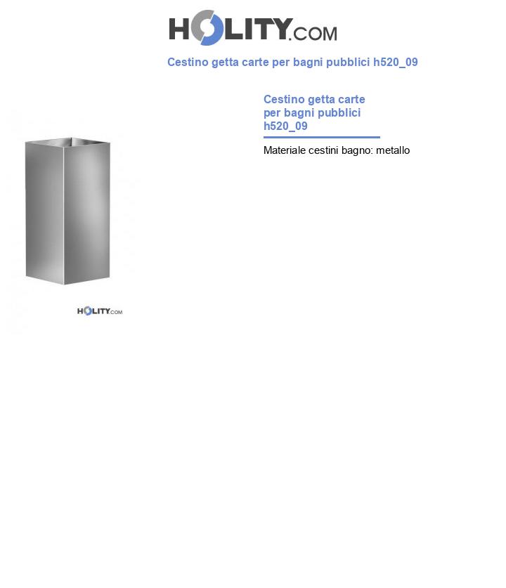Cestino getta carte per bagni pubblici h520_09