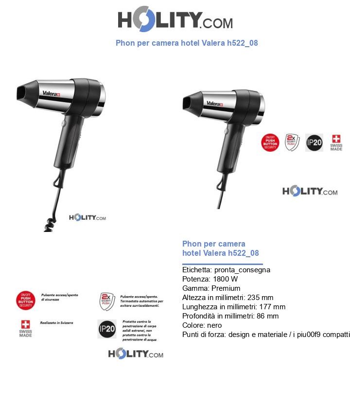 Phon per camera hotel Valera h522_08