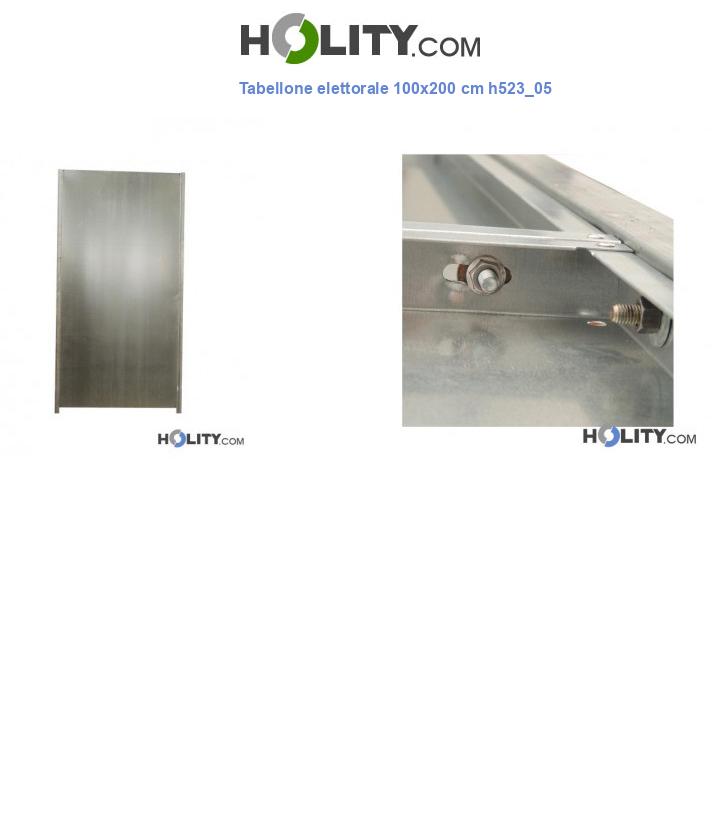 Tabellone elettorale 100x200 cm h523_05