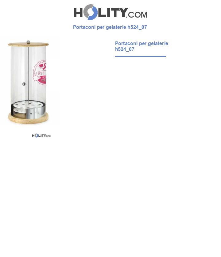Portaconi per gelaterie h524_07