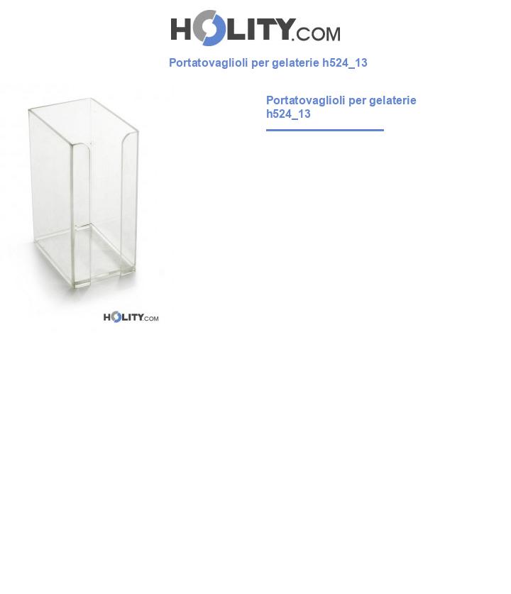 Portatovaglioli per gelaterie h524_13