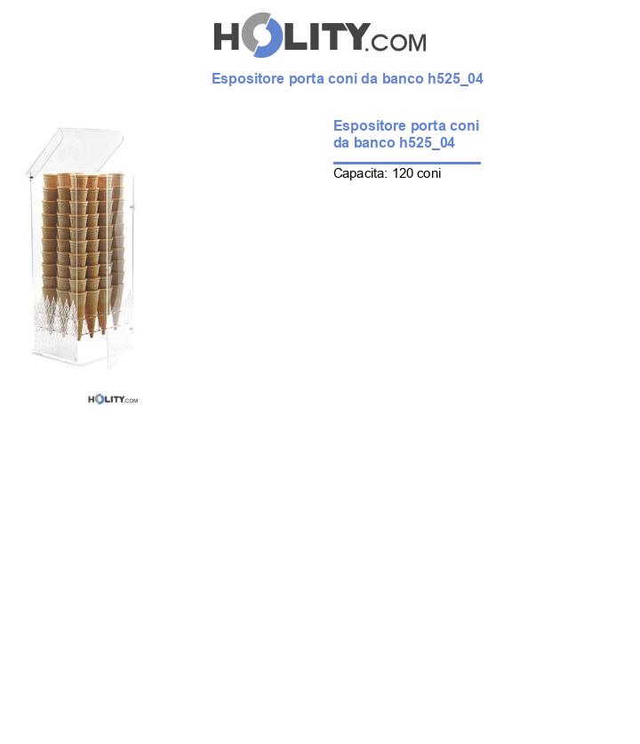 Espositore porta coni da banco h525_04