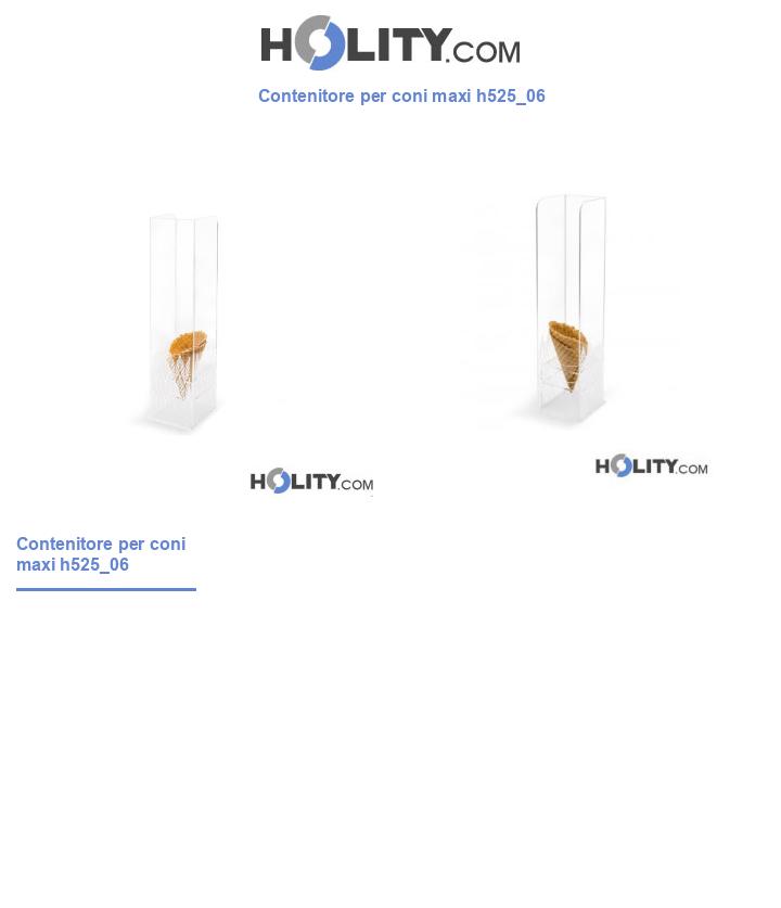 Contenitore per coni maxi h525_06