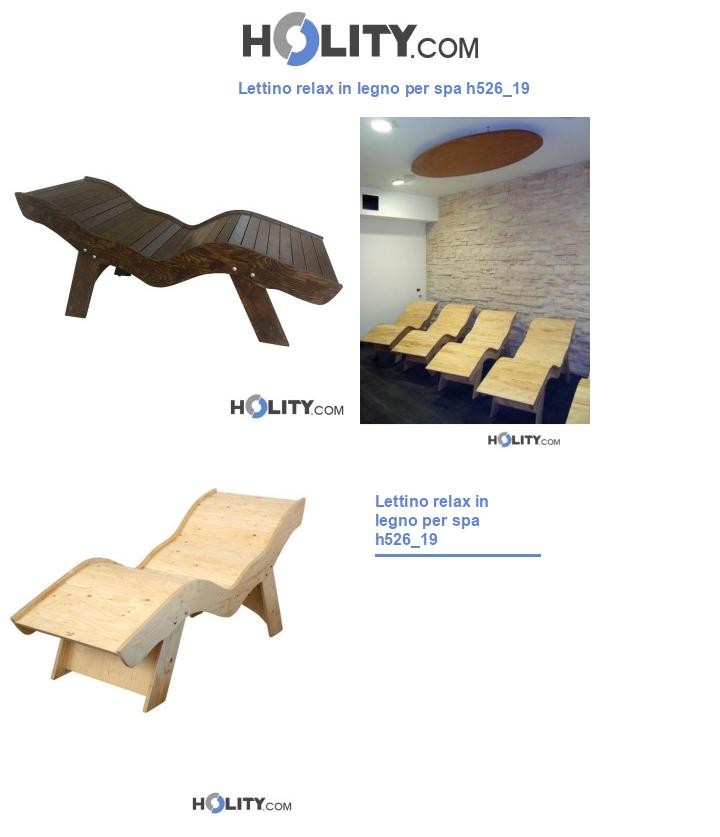 Lettino relax in legno per spa h526_19