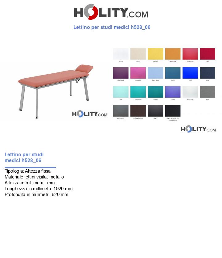Lettino per studi medici h528_06