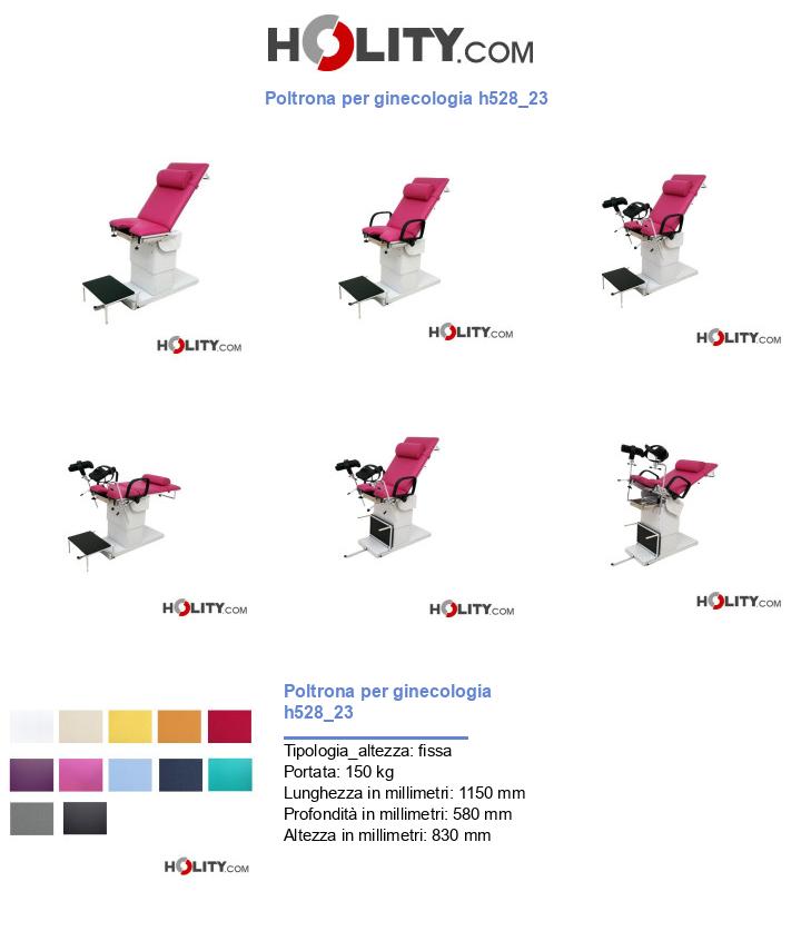 Poltrona per ginecologia h528_23