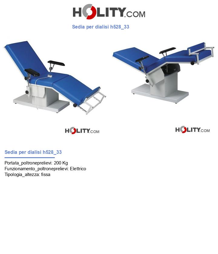 Sedia per dialisi h528_33