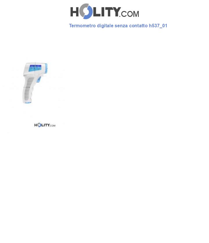 Termometro digitale senza contatto h537_01