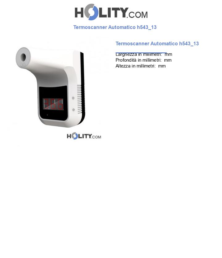 Termoscanner Automatico h543_13