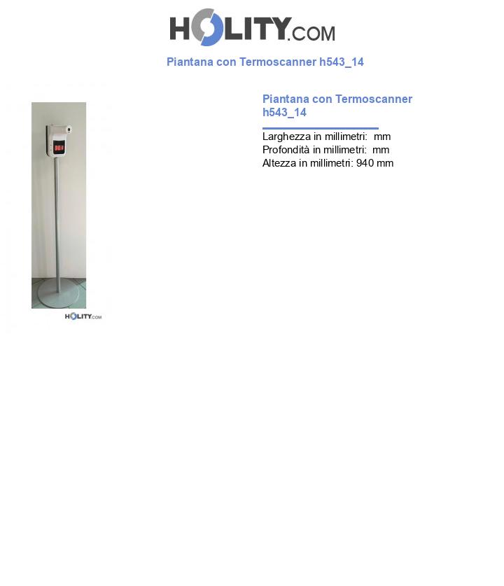 Piantana con Termoscanner h543_14
