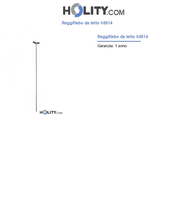 Reggiflebo da letto h5514