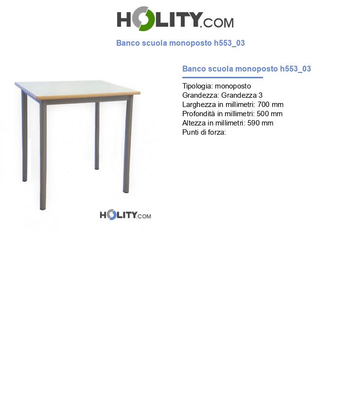 Banco scuola monoposto h553_03