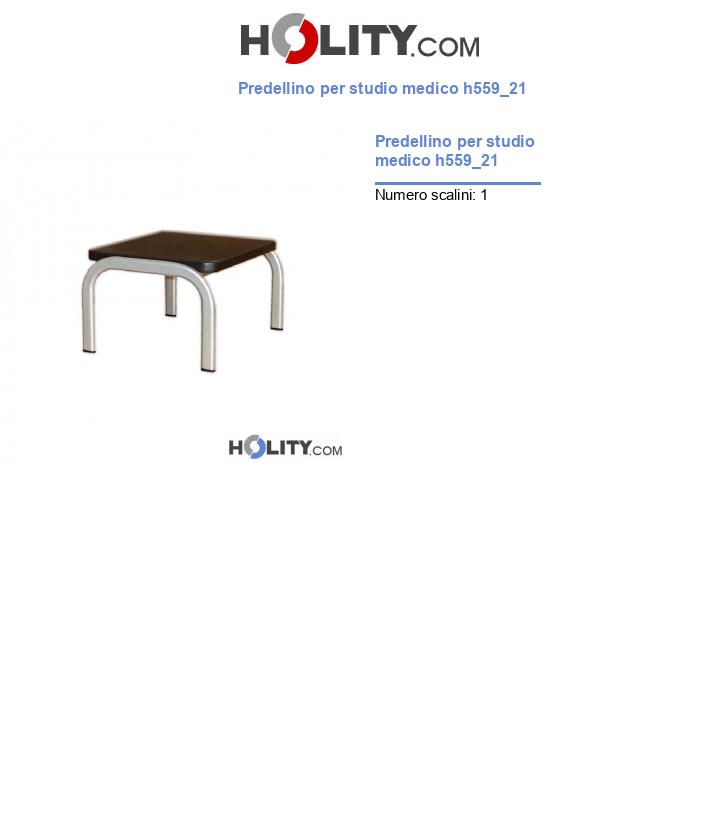 Predellino per studio medico h559_21