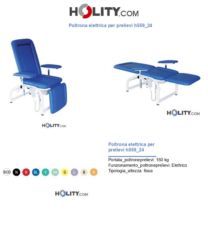 Poltrona elettrica per prelievi h559_24