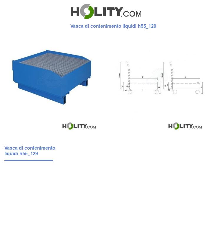 Vasca di contenimento liquidi h55_129