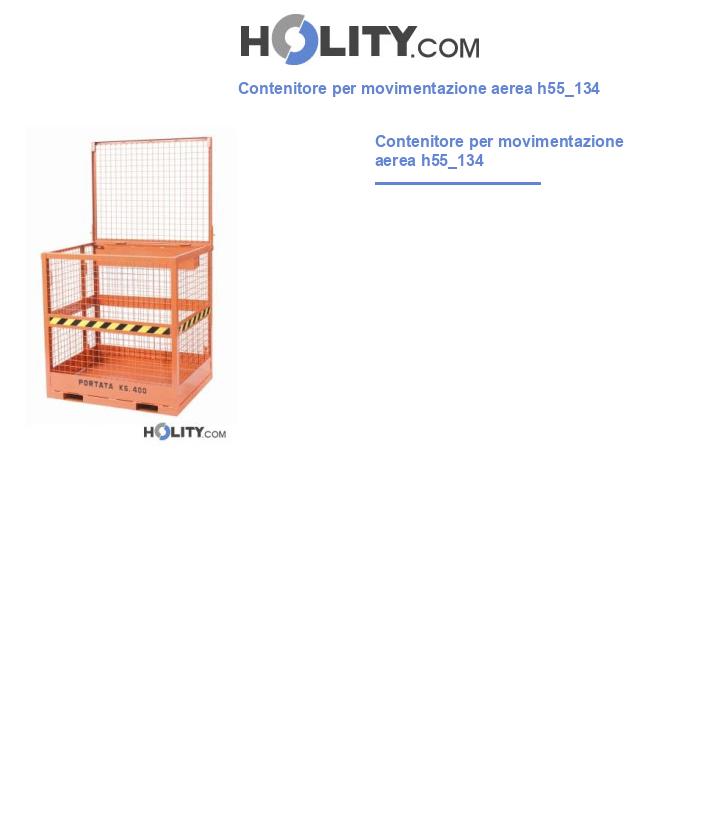 Contenitore per movimentazione aerea h55_134