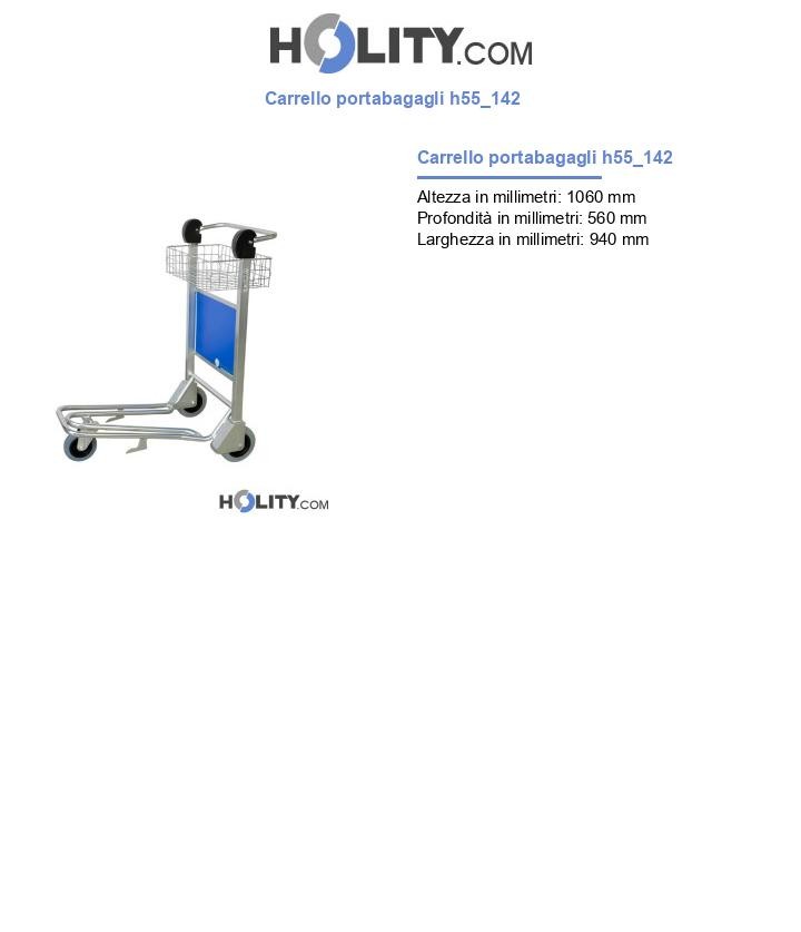 Carrello portabagagli h55_142