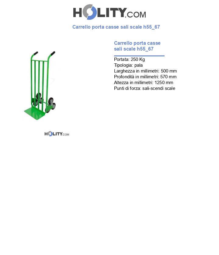 Carrello porta casse sali scale h55_67