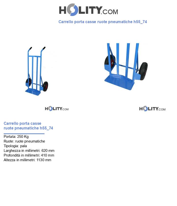 Carrello porta casse ruote pneumatiche h55_74