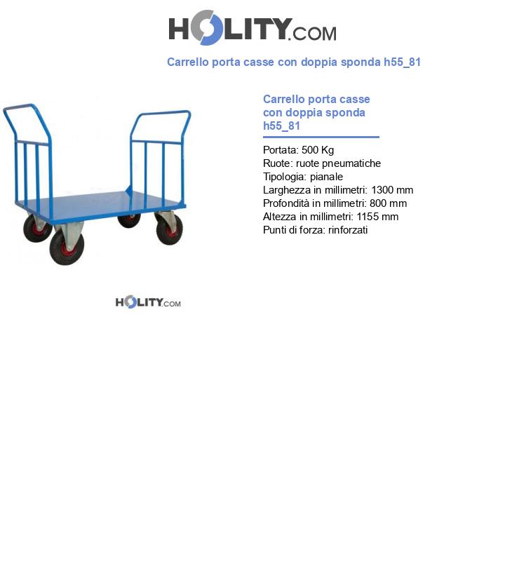 Carrello porta casse con doppia sponda h55_81