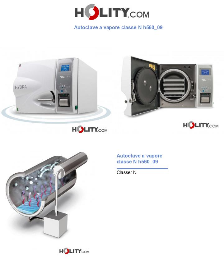 Autoclave a vapore classe N h560_09