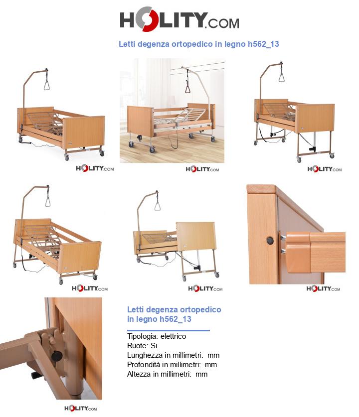 Letti degenza ortopedico in legno h562_13
