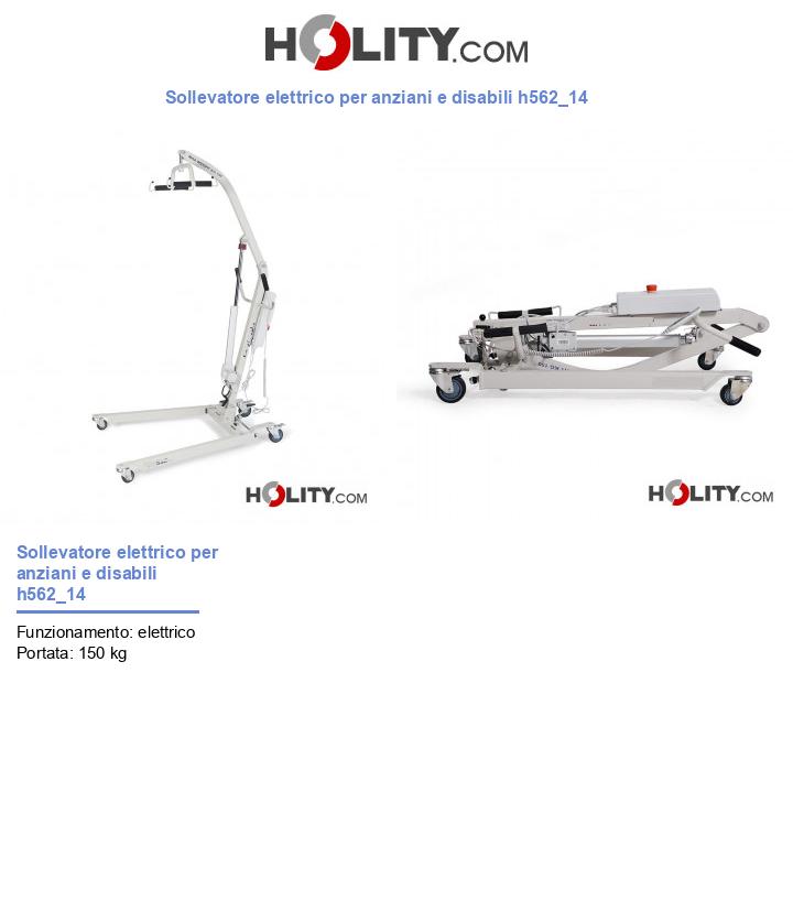 Sollevatore elettrico per anziani e disabili h562_14