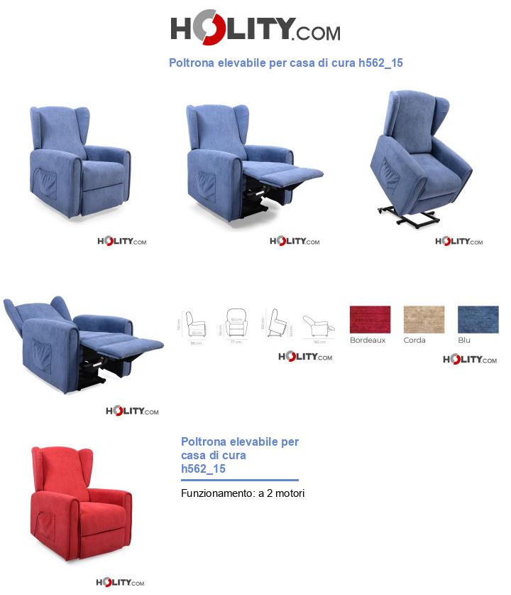 Poltrona elevabile per casa di cura h562_15