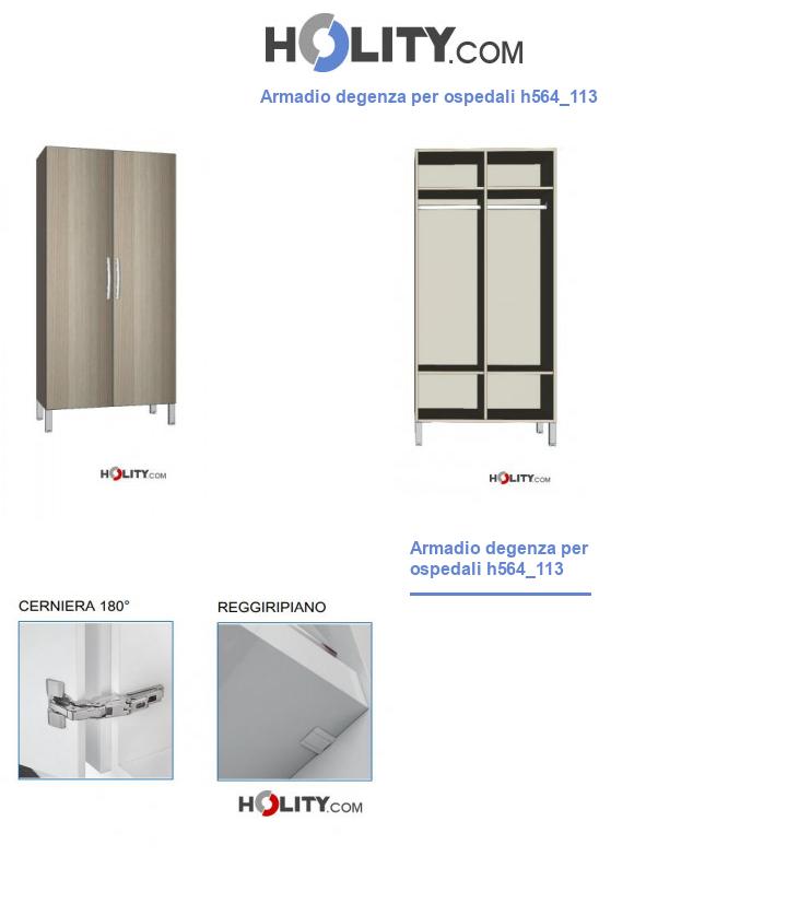 Armadio degenza per ospedali h564_113