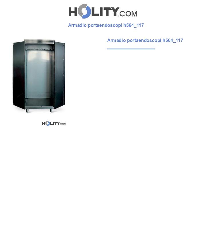 Armadio portaendoscopi h564_117