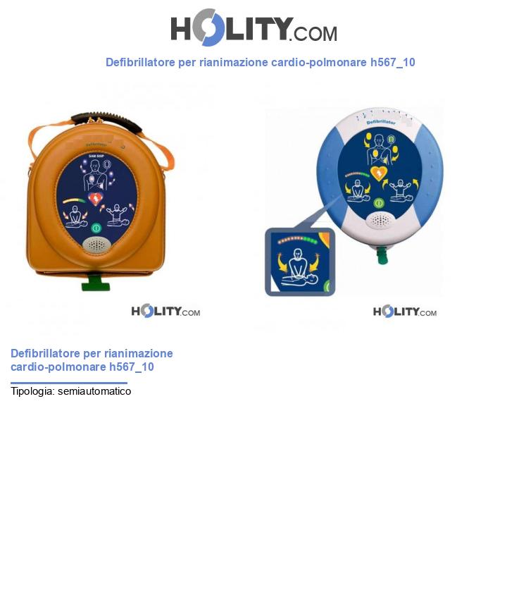 Defibrillatore per rianimazione cardio-polmonare h567_10