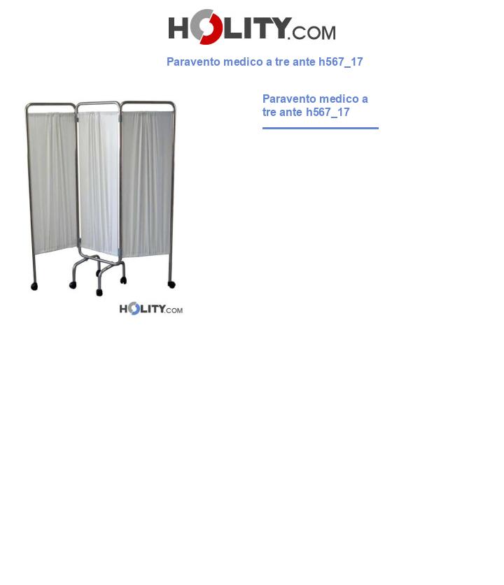 Paravento medico a tre ante h567_17
