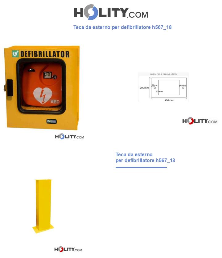 Teca da esterno per defibrillatore h567_18