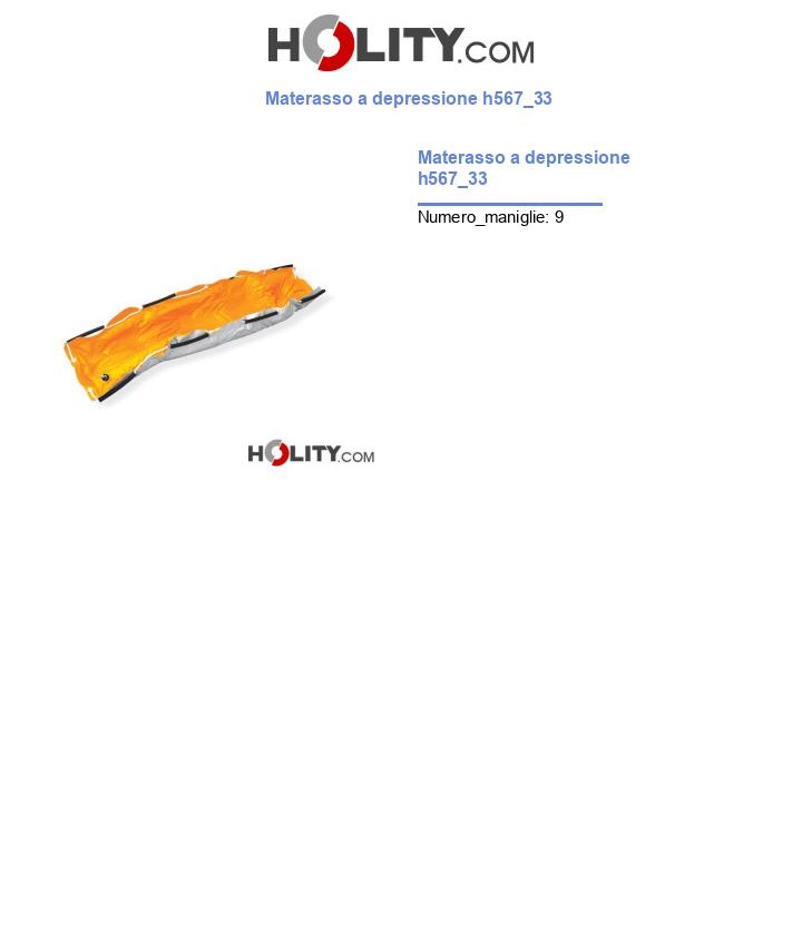 Materasso a depressione h567_33