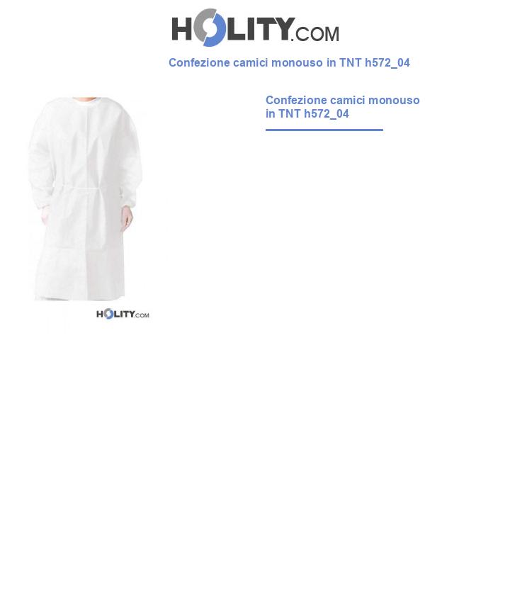 Confezione camici monouso in TNT h572_04
