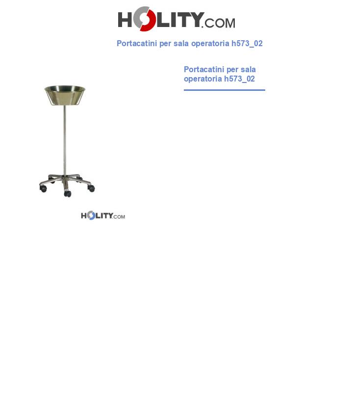 Portacatini per sala operatoria h573_02
