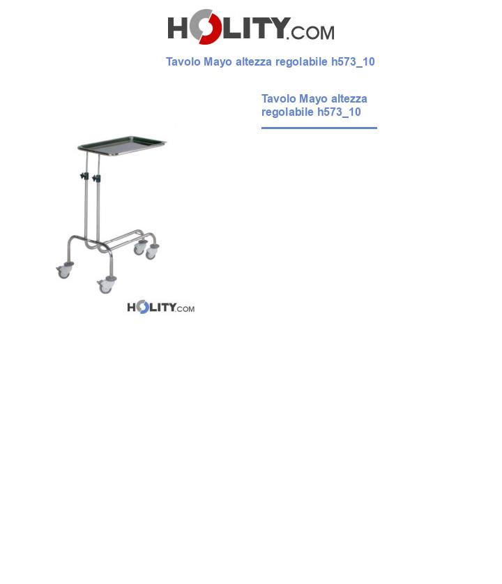 Tavolo Mayo altezza regolabile h573_10