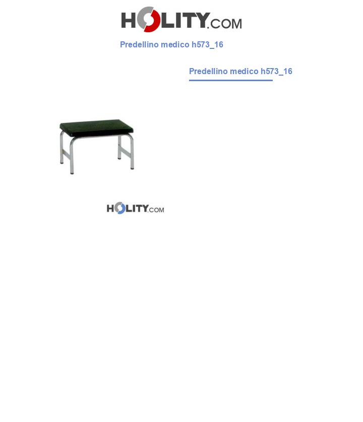 Predellino medico h573_16