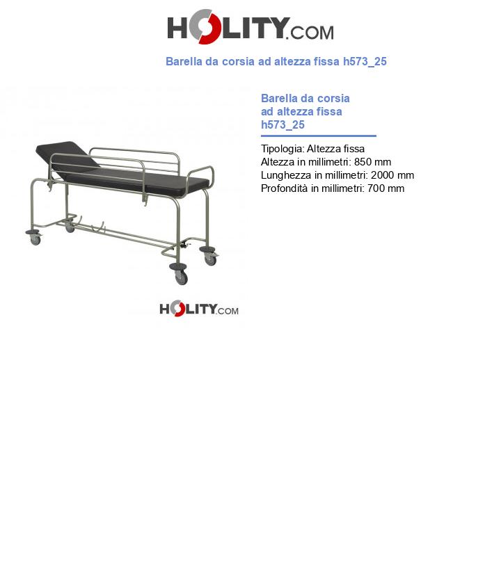 Barella da corsia ad altezza fissa h573_25