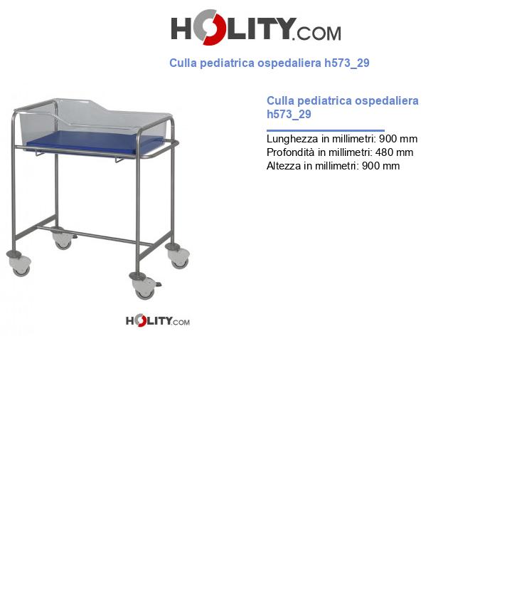 Culla pediatrica ospedaliera h573_29