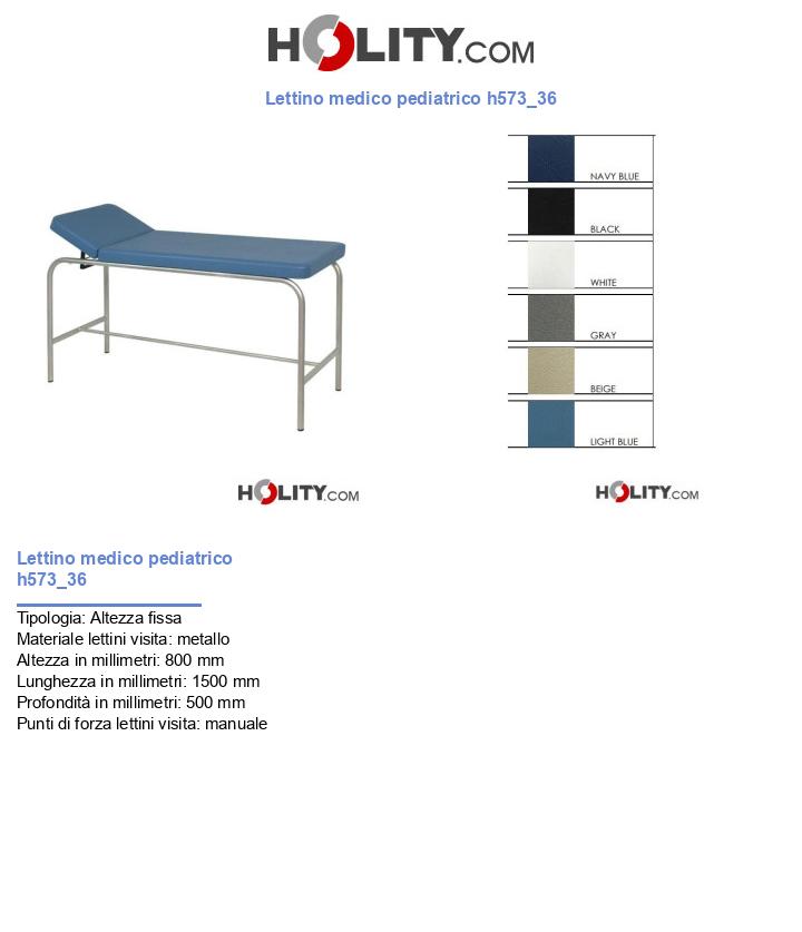 Lettino medico pediatrico h573_36