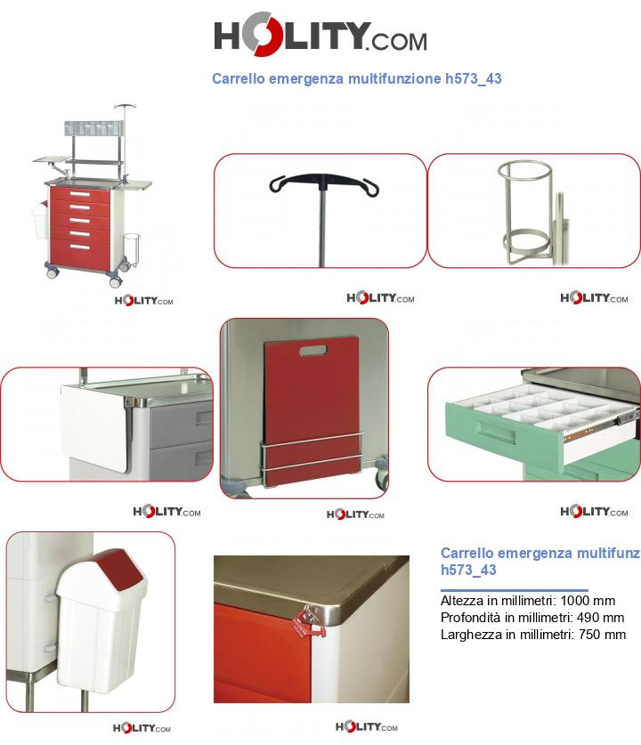 Carrello emergenza multifunzione h573_43