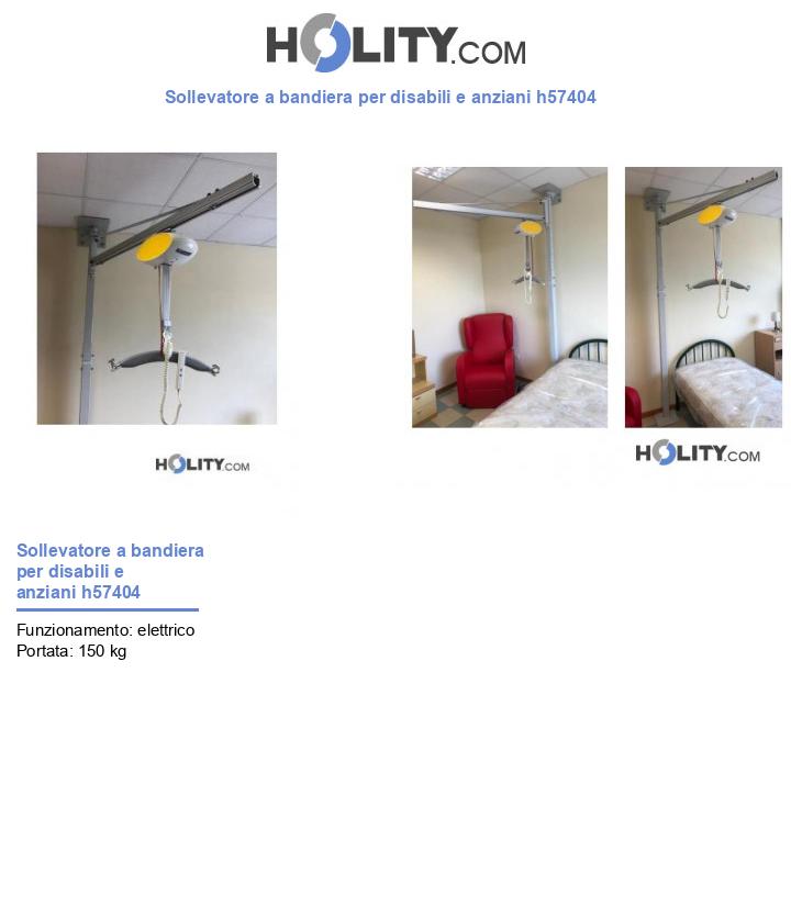 Sollevatore a bandiera per disabili e anziani h57404
