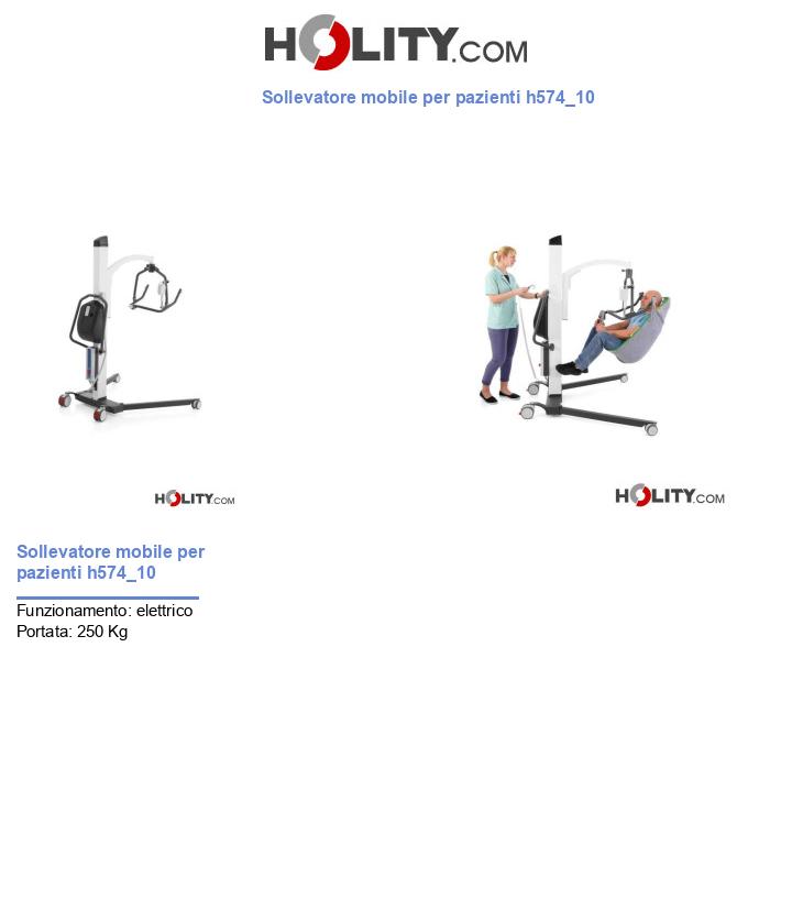Sollevatore mobile per pazienti h574_10