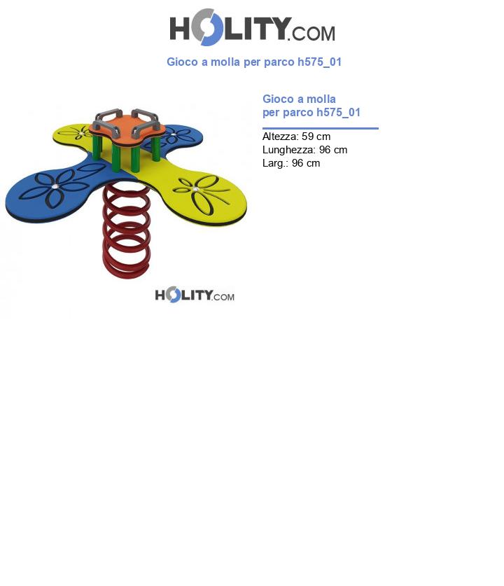 Gioco a molla per parco h575_01
